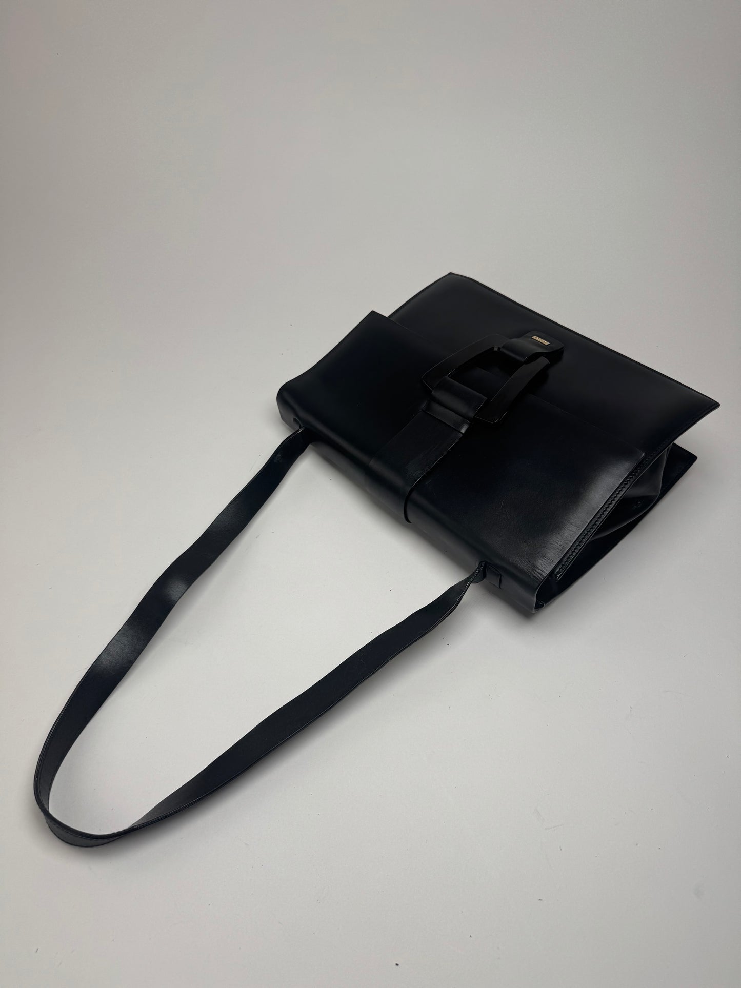 Sac Gucci vintage en cuir noir