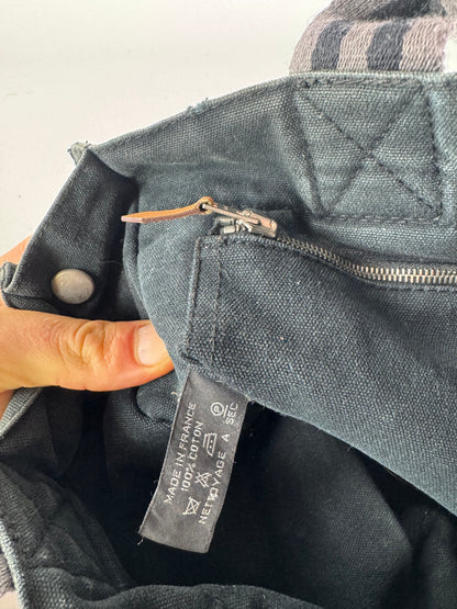 Vintage Hermes Mini Tote Bag black