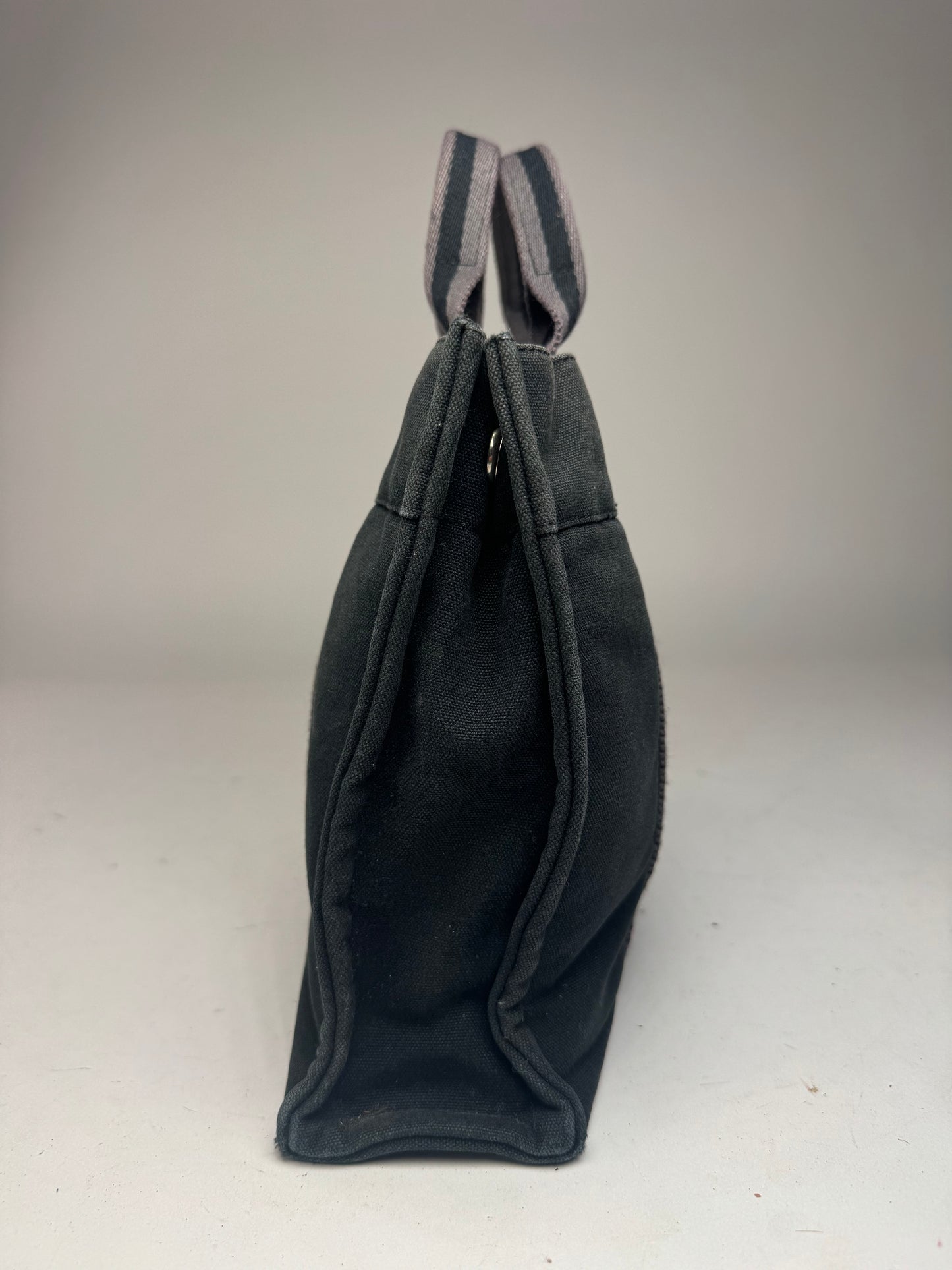 Vintage Hermes Mini Tote Bag black