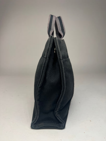 Vintage Hermes Mini Tote Bag black