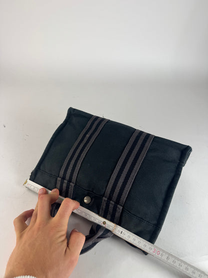 Vintage Hermes Mini Tote Bag black