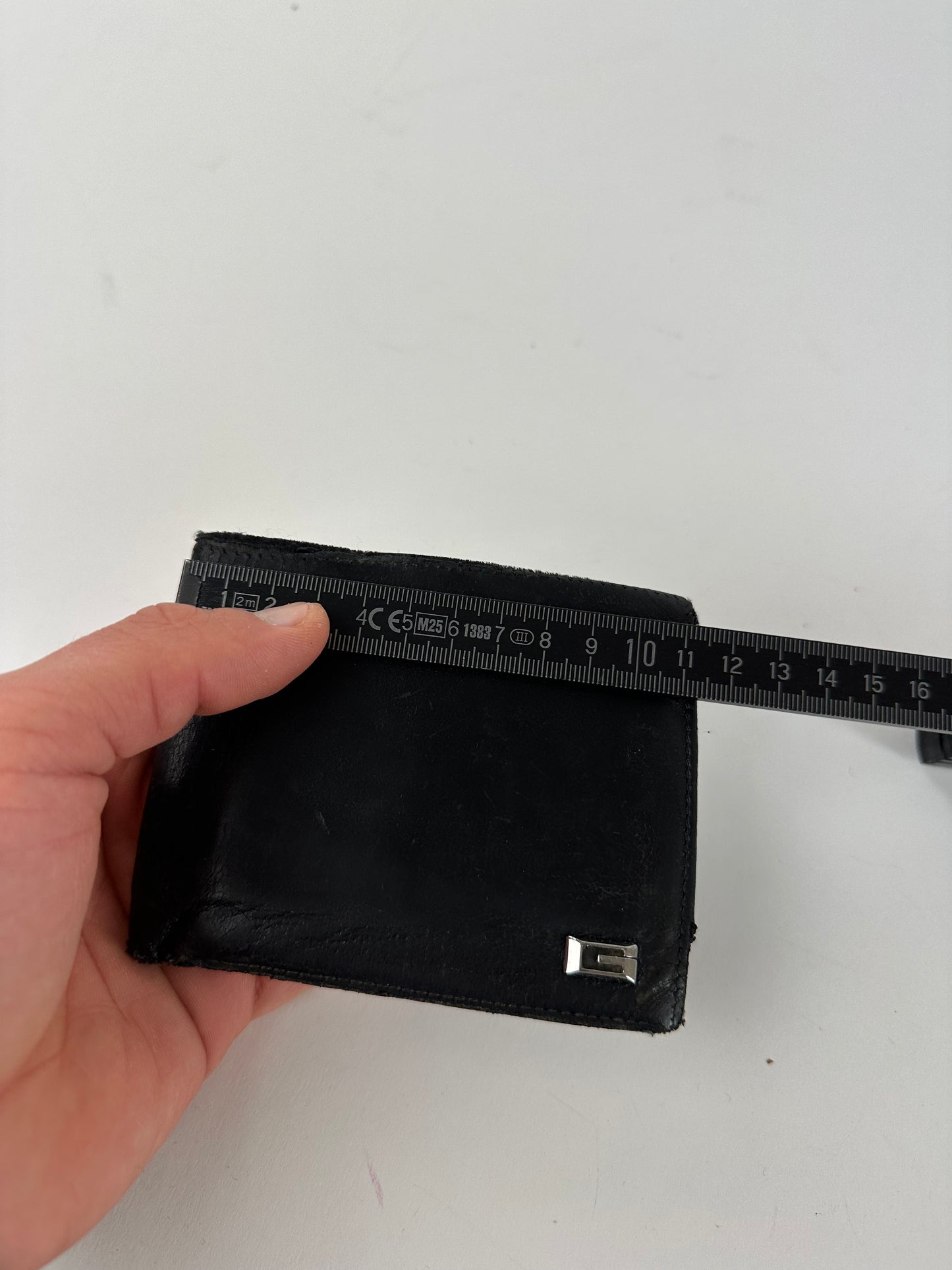 Vintage Gucci Leather Bifold Wallet Black