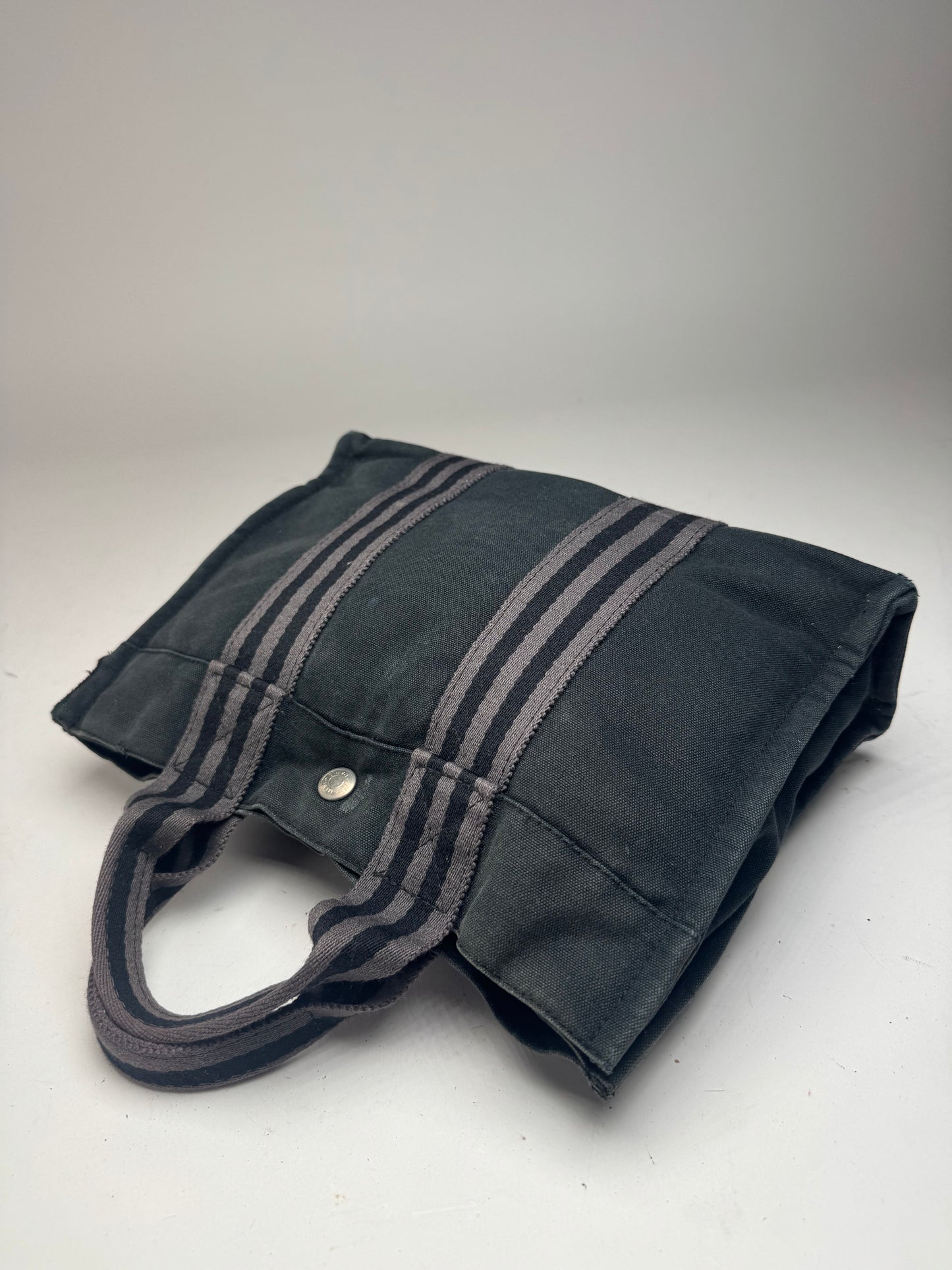 Vintage Hermes Mini Tote Bag black