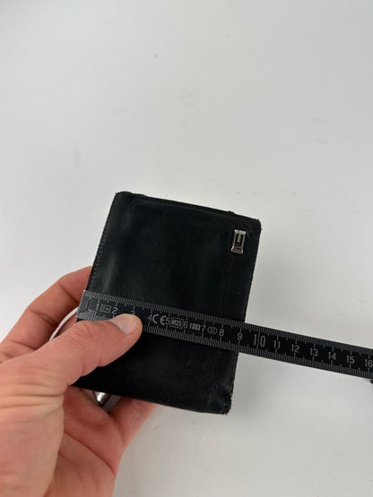 Vintage Gucci Leather Bifold Wallet Black