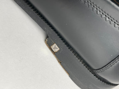 Vintage Louis Vuitton Leather Loafer Black