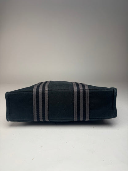 Vintage Hermes Mini Tote Bag black