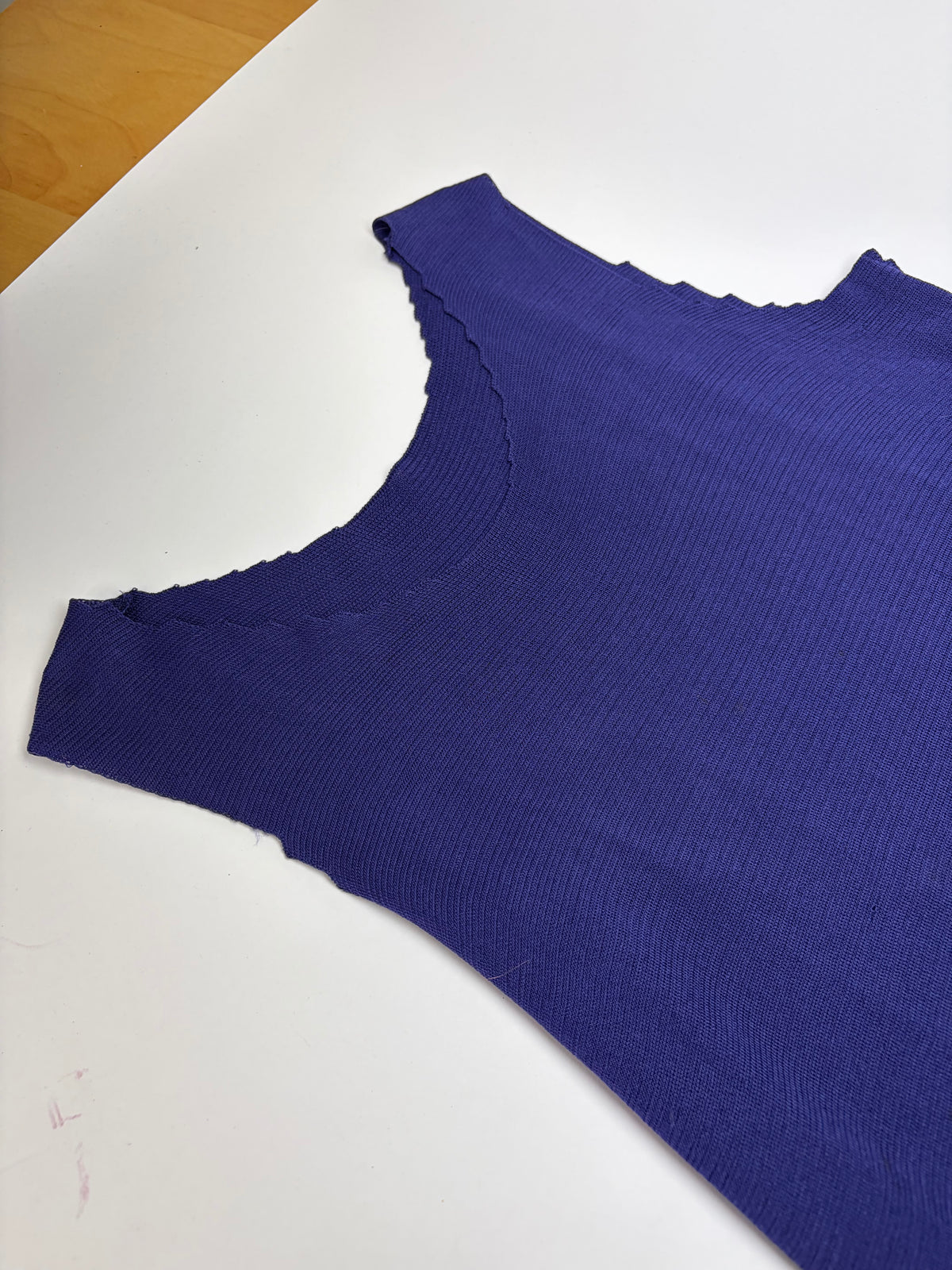 Vintage Issey Miyake Sleeveless Dress Purple S