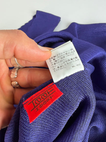 Vintage Issey Miyake Sleeveless Dress Purple S