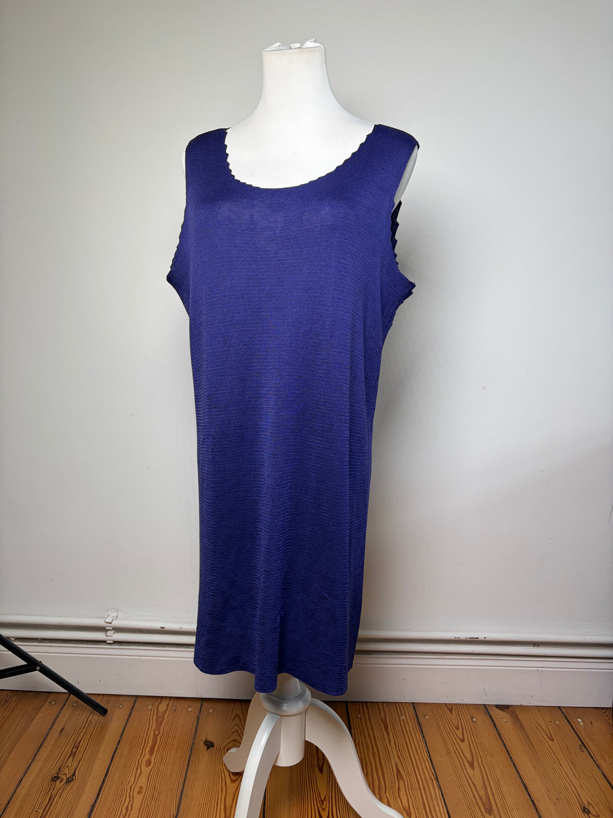 Vintage Issey Miyake Sleeveless Dress Purple S