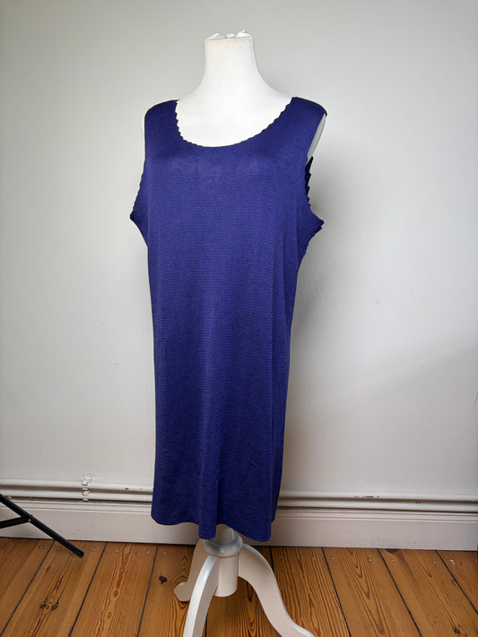 Vintage Issey Miyake Sleeveless Dress Purple S