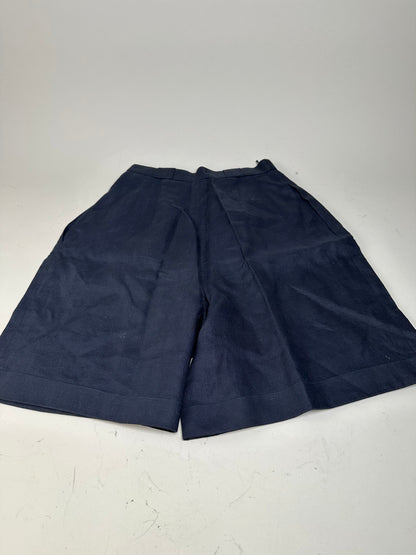 Vintage Dior Cotton Shorts Navy Blue S