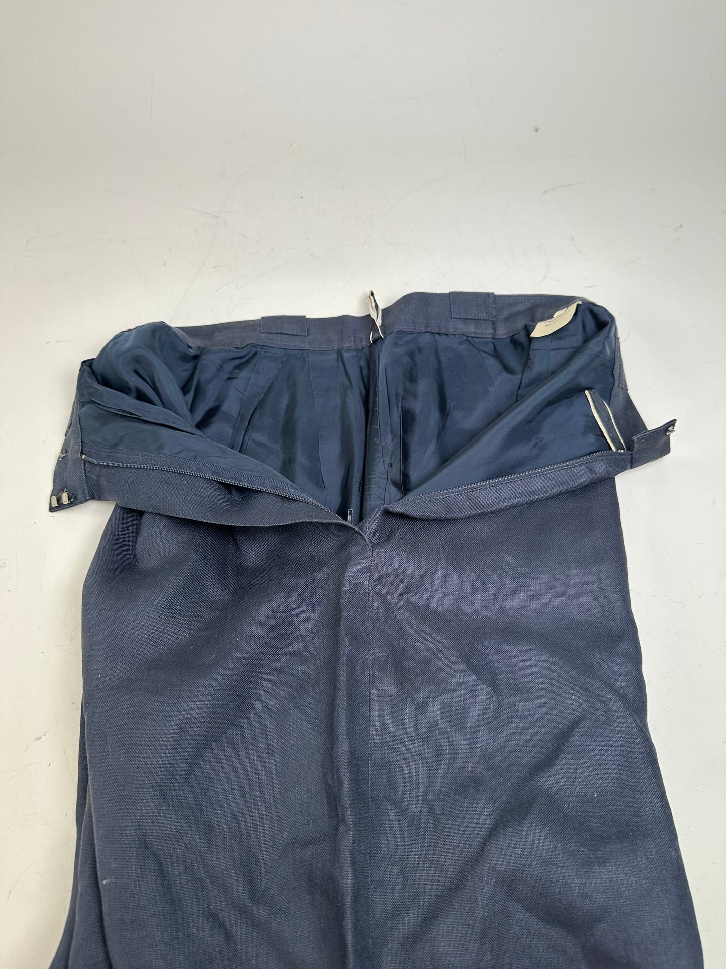 Vintage Dior Cotton Shorts Navy Blue S
