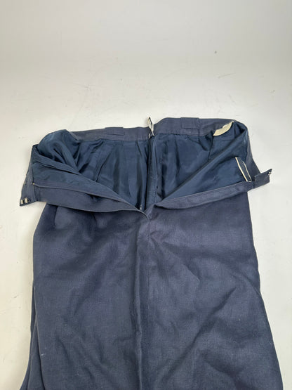 Vintage Dior Cotton Shorts Navy Blue S