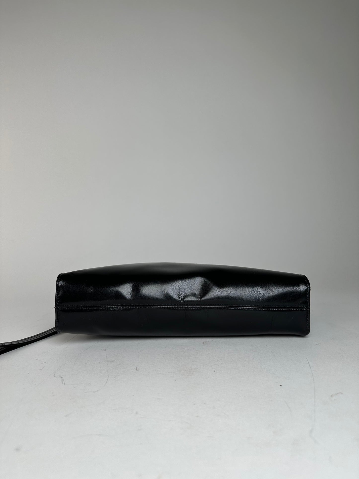 Vintage Givenchy Leather Clutch Black