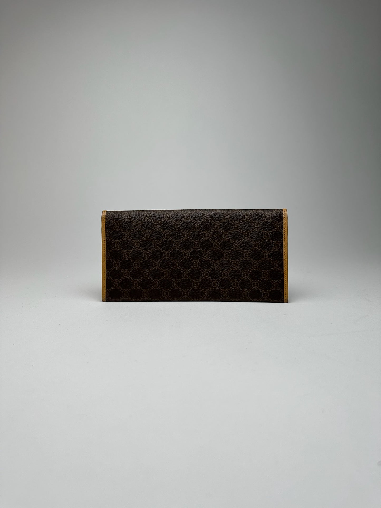 Vintage Celine Paris leather monogram Card Holder
