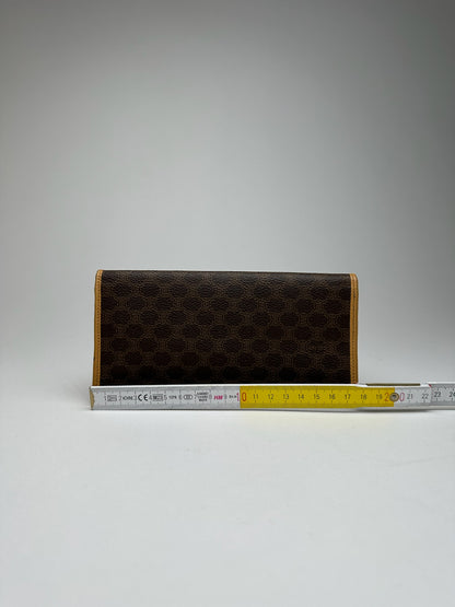 Vintage Celine Paris leather monogram Card Holder