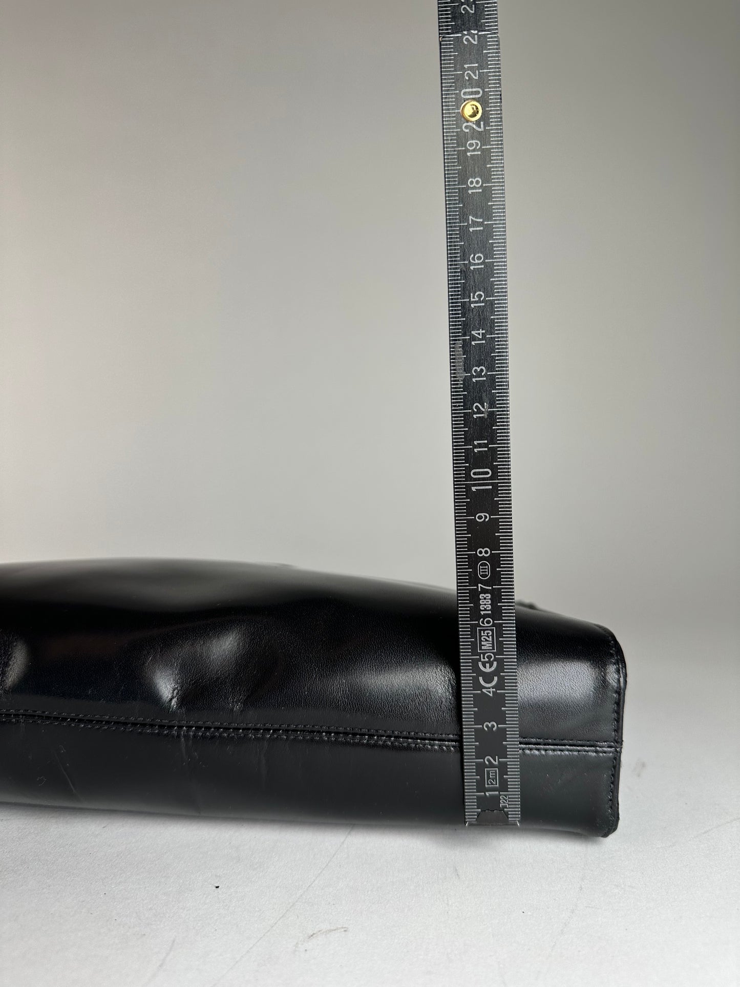 Vintage Givenchy Leather Clutch Black