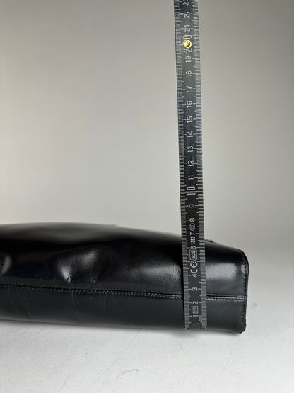 Vintage Givenchy Leather Clutch Black