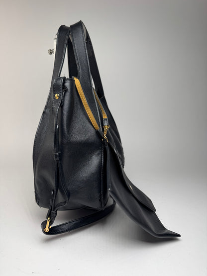 Vintage Stella and Cartney Vegan Leather Logo bag black