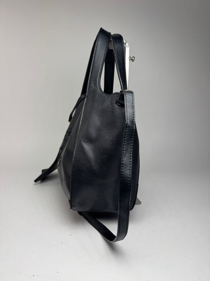 Vintage Stella and Cartney Vegan Leather Logo bag black