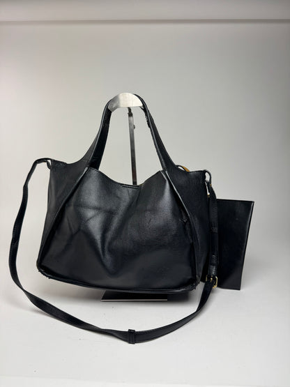 Vintage Stella and Cartney Vegan Leather Logo bag black
