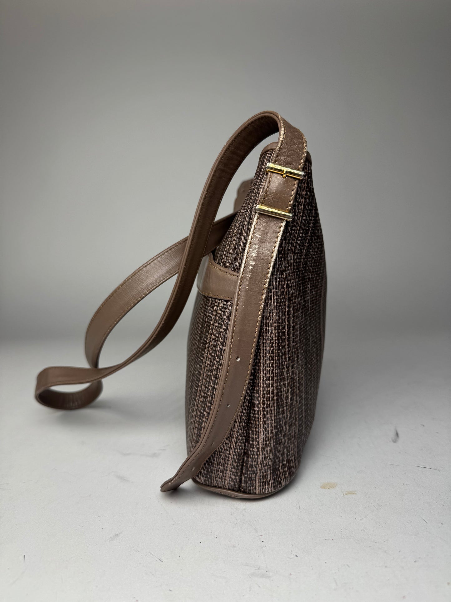Vintage Givenchy Leather Bag Striped