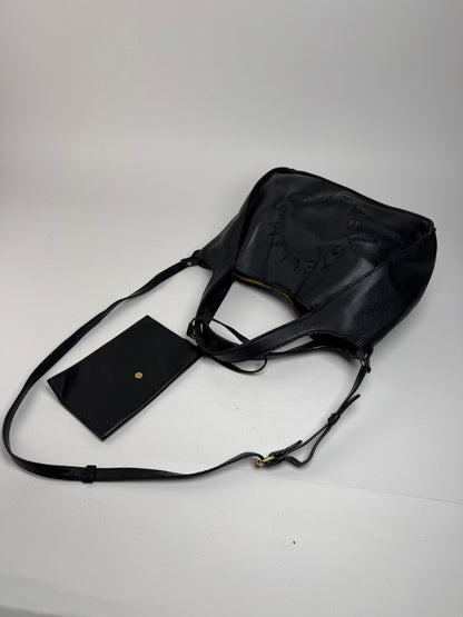 Vintage Stella and Cartney Vegan Leather Logo bag black