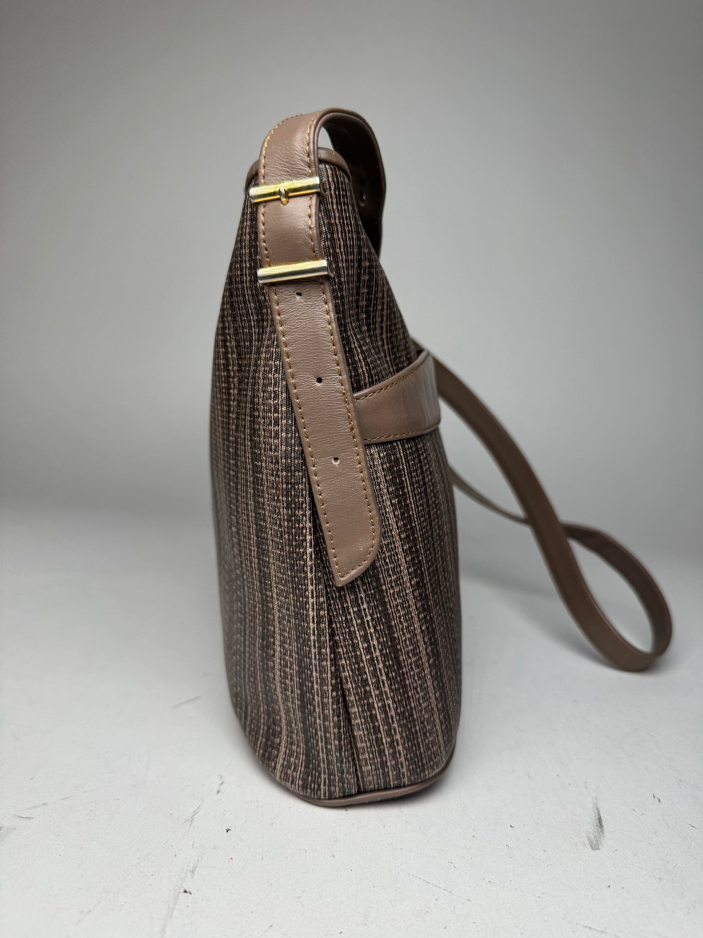 Vintage Givenchy Leather Bag Striped
