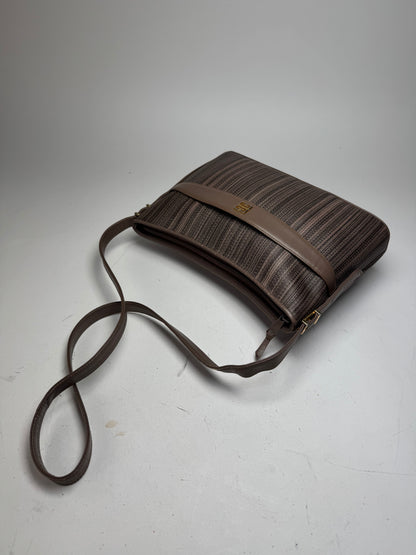 Vintage Givenchy Leather Bag Striped