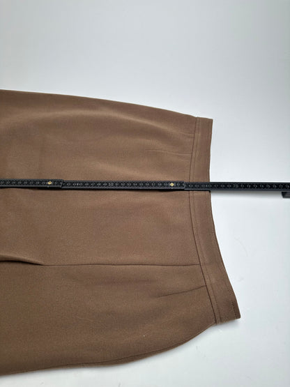 Vintage Chloe Wool Skirt FR42 Brown