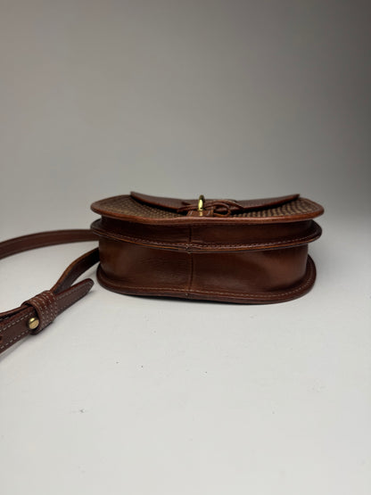 Sac Courreges vintage en cuir marron