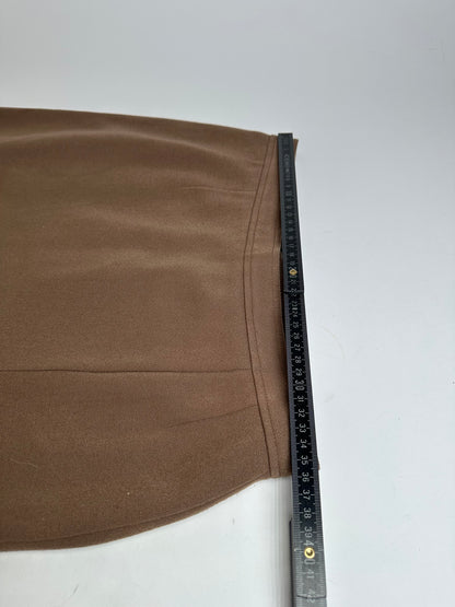 Vintage Chloe Wool Skirt FR42 Brown