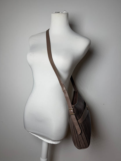 Vintage Givenchy Leather Bag Striped