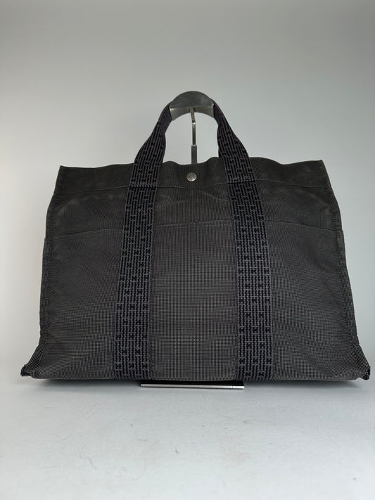 Vintage Hermes Handbag Anthracite