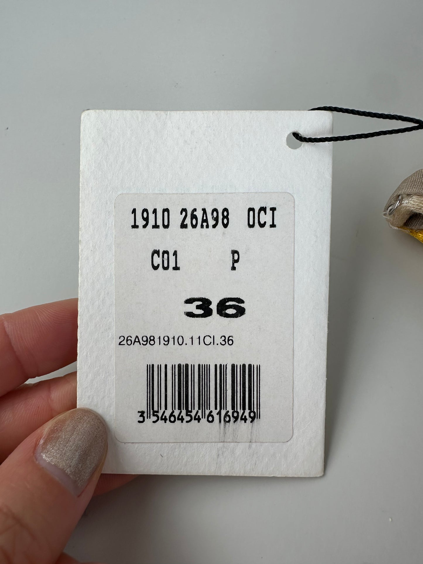 Vintage Celine Satin Silk Dress Yellow S