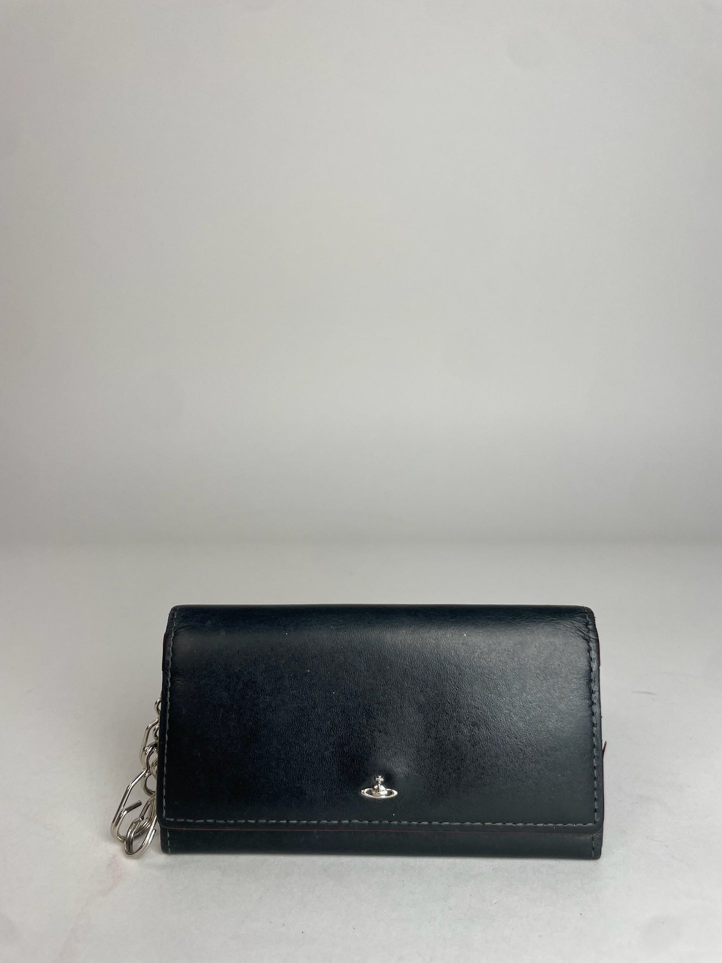 Vintage Vivienne Westwood Leather Key Holder Black