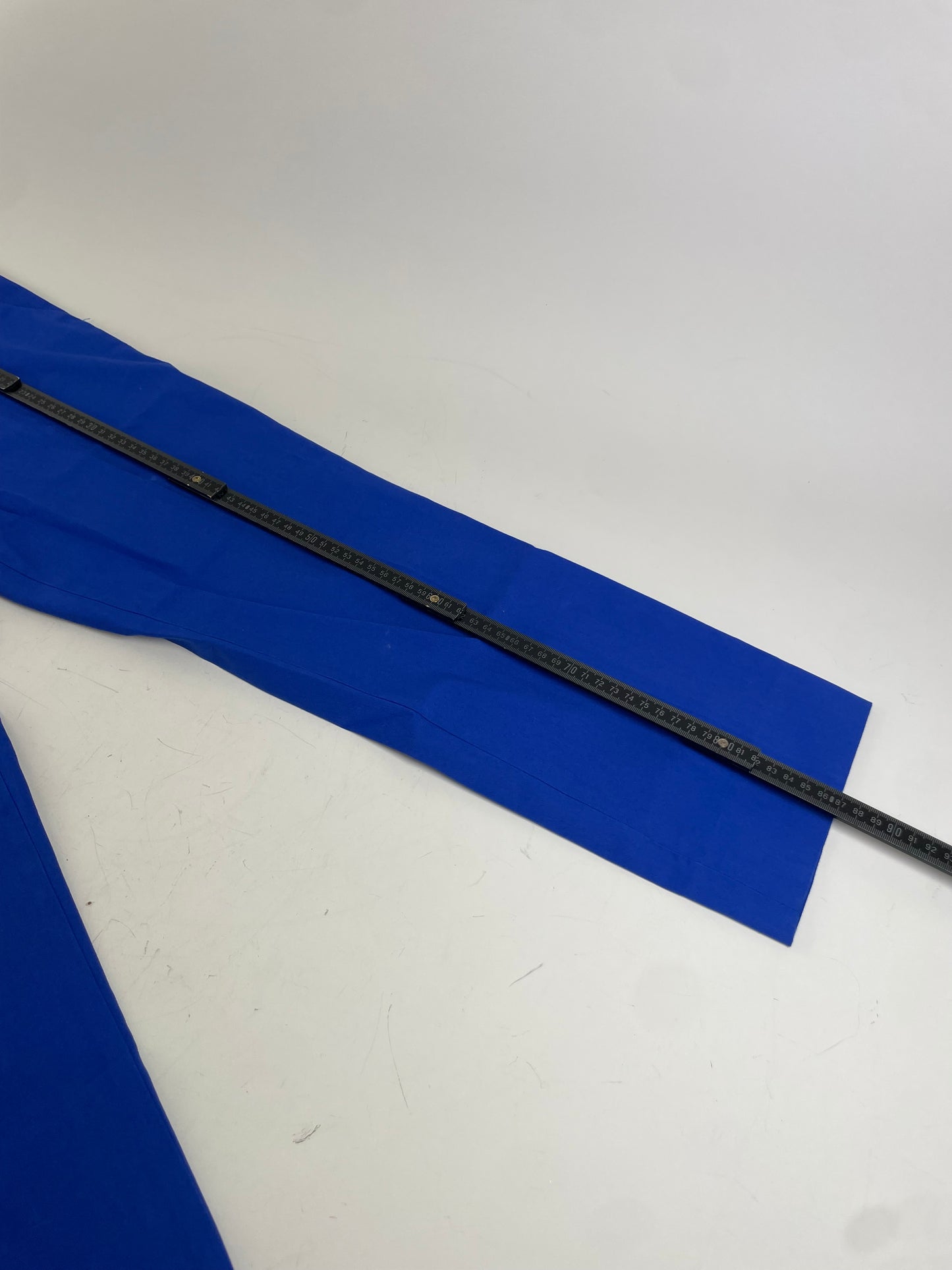 Vintage Miu Miu Cotton Blend Trousers Bright Blue L