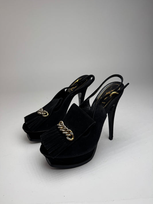 Vintage Yves Saint Laurent Suede pumps