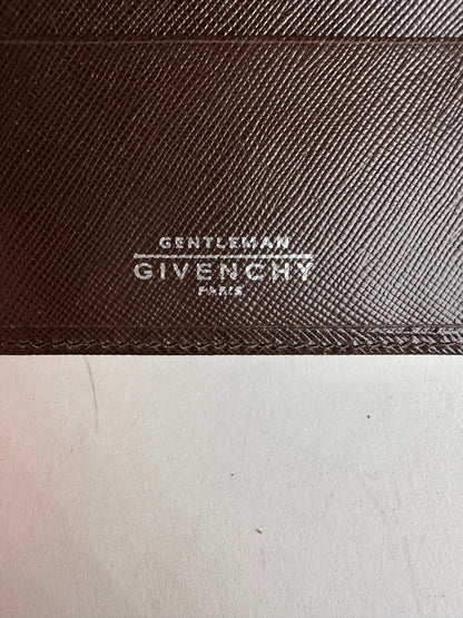 Vintage Givenchy Leather Card Holder Brown