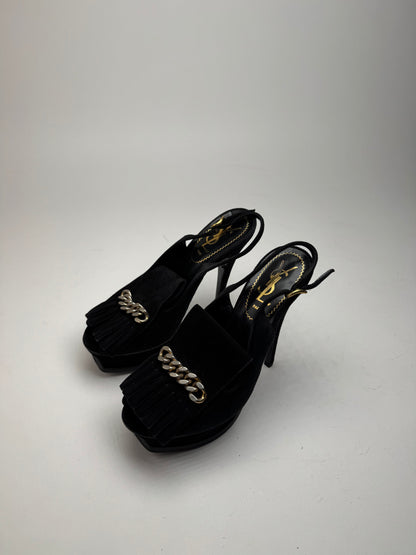 Vintage Yves Saint Laurent Suede pumps
