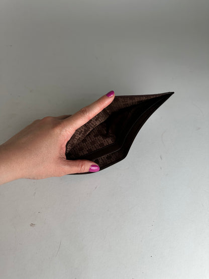 Vintage Givenchy Leather Card Holder Brown