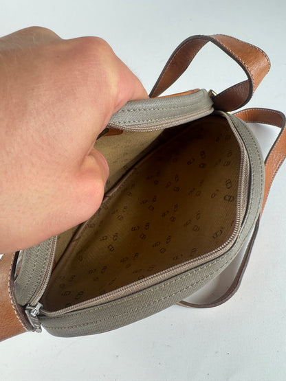 Sac bandoulière Dior vintage gris marron