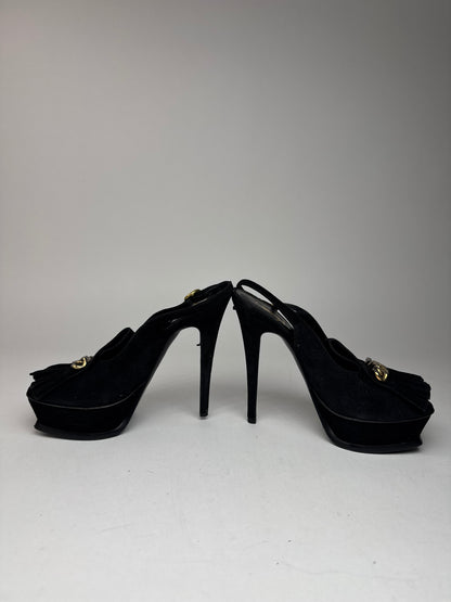 Vintage Yves Saint Laurent Suede pumps