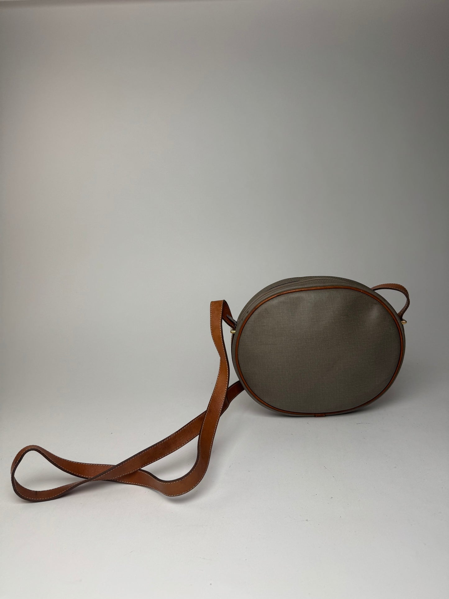 Sac bandoulière Dior vintage gris marron