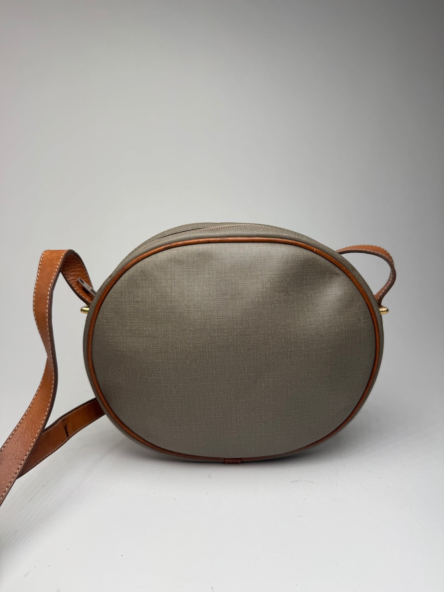 Sac bandoulière Dior vintage gris marron