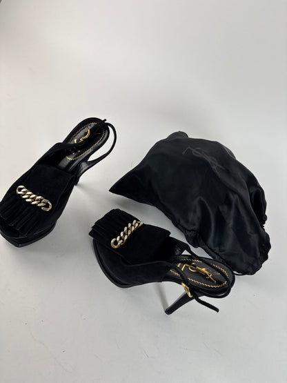 Vintage Yves Saint Laurent Suede pumps