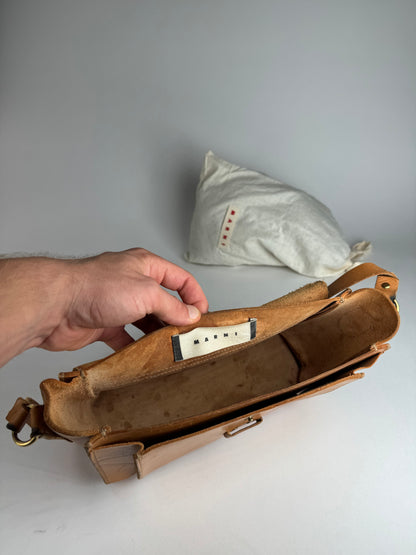 Vintage Marni Leather Bag brown