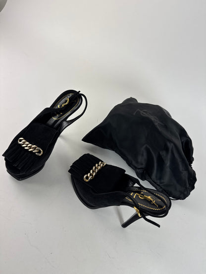 Vintage Yves Saint Laurent Suede pumps