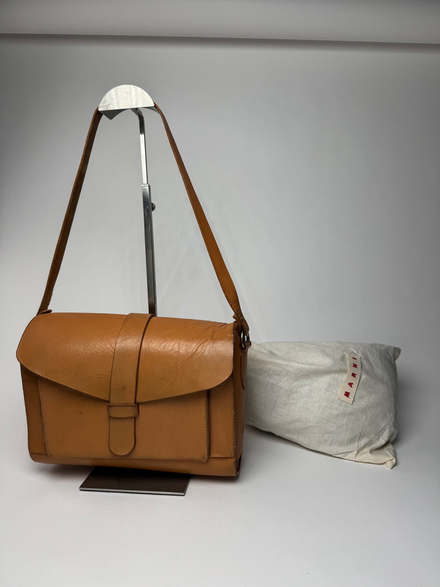 Vintage Marni Leather Bag brown