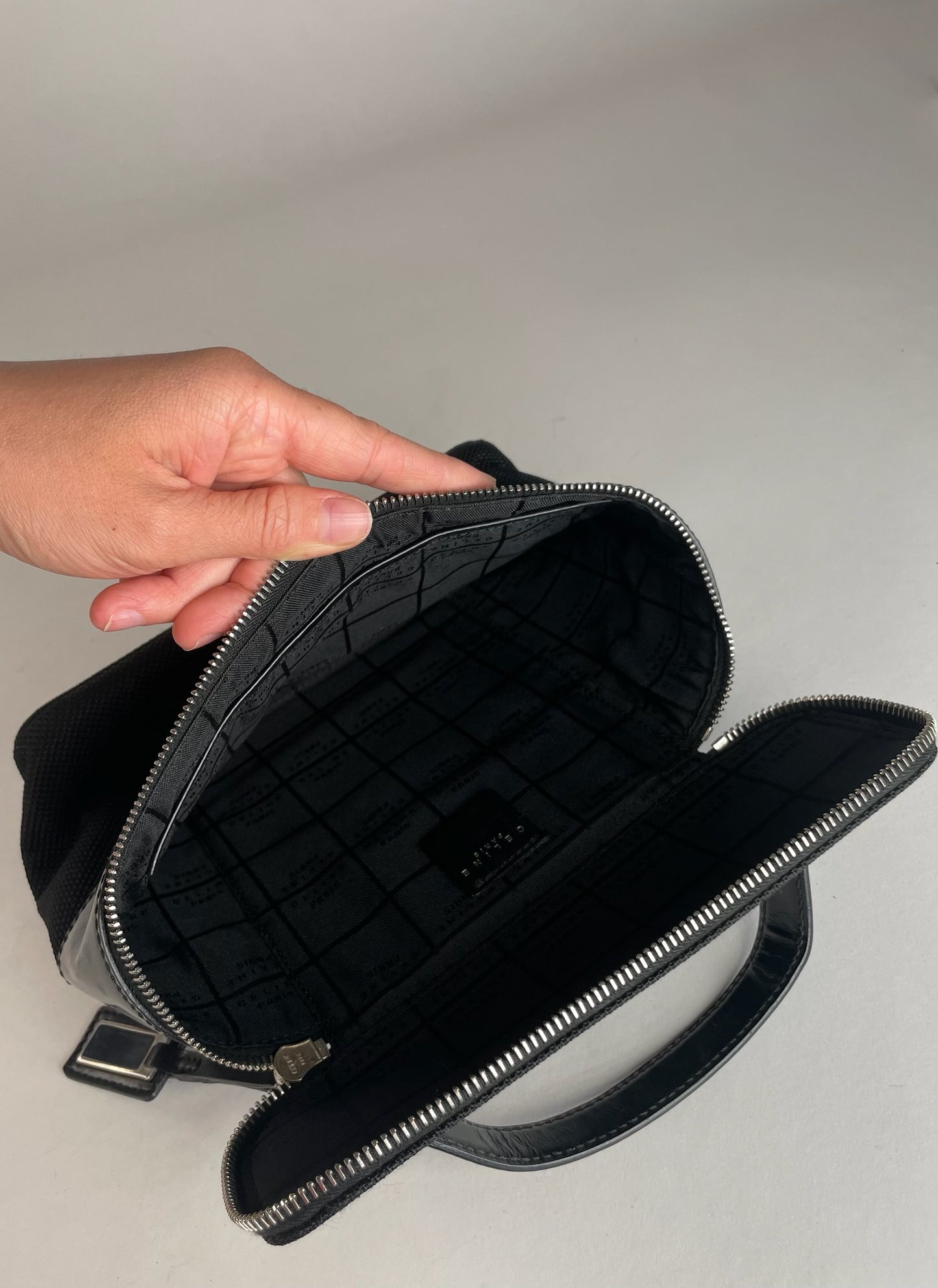 Vintage Celine Mini Handbag Black